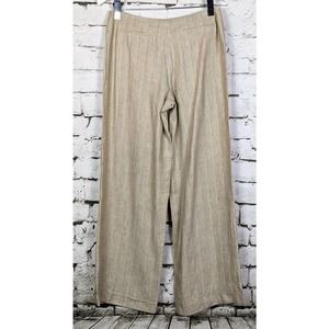 MONSOON Wide-Leg Linen-Blend Trouser US Size 8 NWT